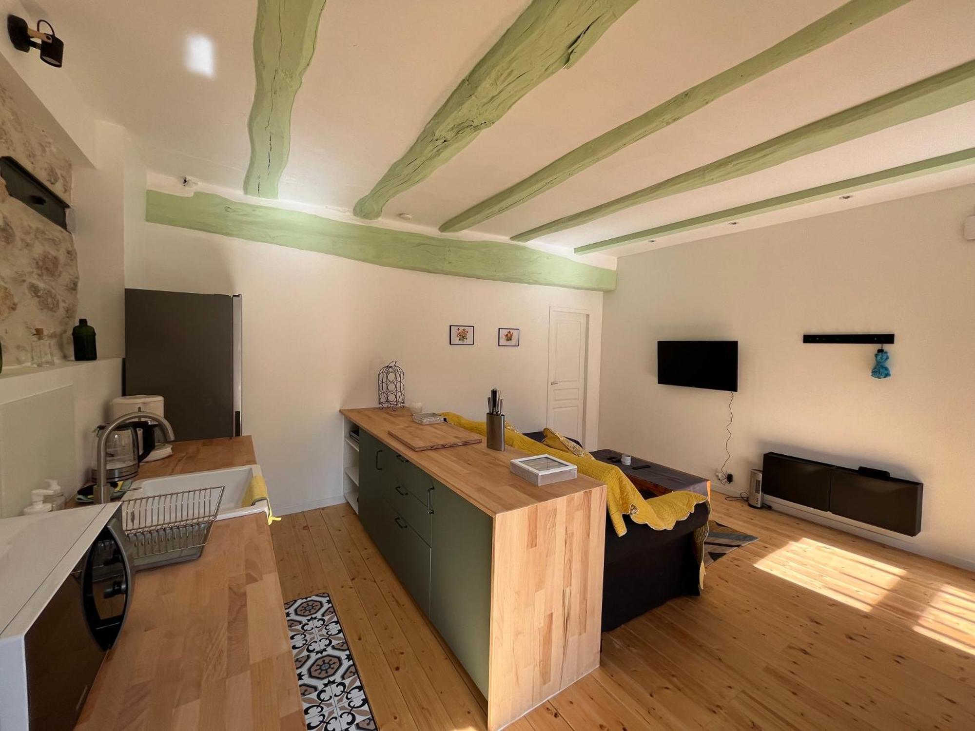 La Bastide Aux Iris - Les Capucines Apartman Villecroze Kültér fotó
